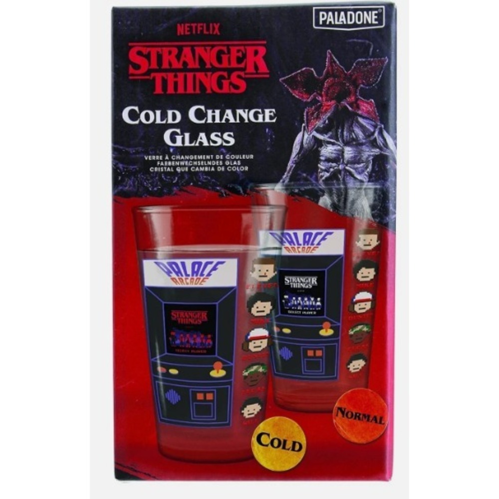 Stranger Things Palace Arcade Machine Colour Change Drinking Glass